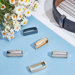 6Pcs 3 Colors Alloy Loop Keepers&nbsp;FIND-GF0009-14