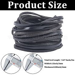 5M Flat Cowhide Cord&nbsp;OCOR-CL0001-10B