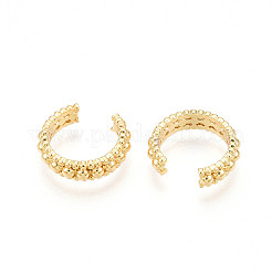 Brass Cuff Earrings&nbsp;KK-T074-43G