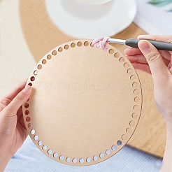 Cedar Wooden Basket Bottoms&nbsp;WOOD-WH0098-58