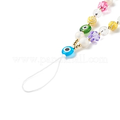 CCB Plastic Beads Mobile Straps&nbsp;HJEW-JM00566