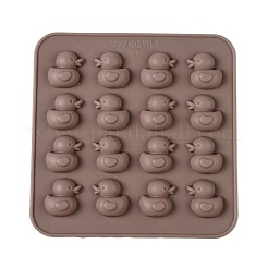 Square with Duck DIY Food Grade Silicone Mold&nbsp;DIY-K075-29