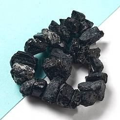 Raw Rough Natural Tourmaline Beads Strands&nbsp;G-P528-A13-01