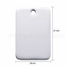Tarnish Resistant 304 Stainless Steel Pendants&nbsp;STAS-I140-28A