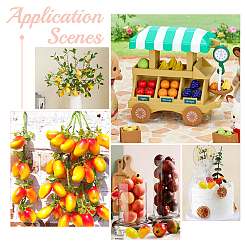 24Pcs 6 Style Mini Foam Artificial Fruit&nbsp;DIY-PH0009-62