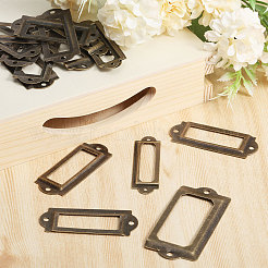 75 Sets 3 Styles Iron Label Frame&nbsp;IFIN-GL0001-01