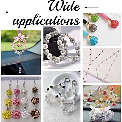 100Pcs Pave Disco Ball Beads&nbsp;FIND-PH0022-10