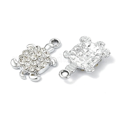 Animal Theme UV Plating Alloy Crystal Rhinestone Pendants&nbsp;ALRI-T012-07E-P