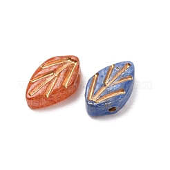 Handmade Lampwork Charms&nbsp;LA-CBAD2DB-15B