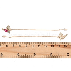 Bird Alloy Rhinestone Ear Thread&nbsp;FS-WG4B879-01