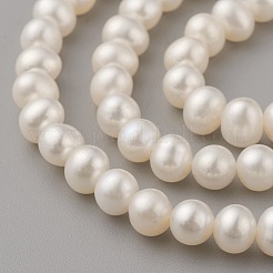 Natural Cultured Freshwater Pearl Beads Strands&nbsp;PEAR-G007-31