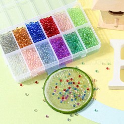 240G 12 Colors DIY 3D Nail Art Decoration Mini Glass Beads&nbsp;MRMJ-YW0001-058