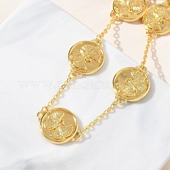 Brass Link Bracelets&nbsp;BJEW-G787-01G