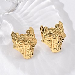 304 Stainless Steel Stud Earrings for Women&nbsp;EJEW-L296-008G