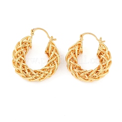 Brass Hoop Earring for Women&nbsp;EJEW-L288-002G
