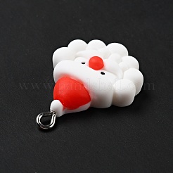 Christmas Opaque Resin Pendants&nbsp;RESI-G043-A08