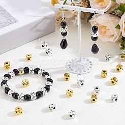 60Pcs Tibetan Style Alloy Beads&nbsp;TIBEB-SC0001-62B