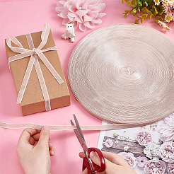 Single Face Velvet Ribbon&nbsp;OCOR-WH0070-11