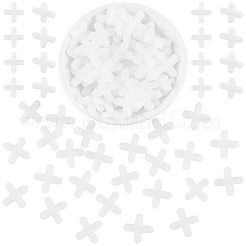 100Pcs Plastic Cross Tile Spacers for Tiling Positioning Clip Leveling System Construction&nbsp;DIY-CN0003-94B
