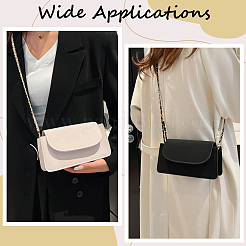 1Pc Imitation Leather & Alloy Chain Bag Strap&nbsp;PURS-CL0001-13A