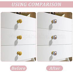 4Pcs 2 Colors Cotton Door Knob Cover&nbsp;DIY-GF0011-48