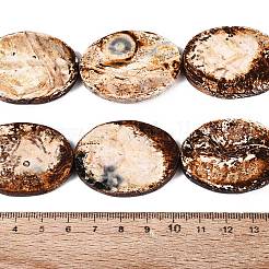 Natural Tree Bark Agate Beads Strands&nbsp;G-Q606-23D