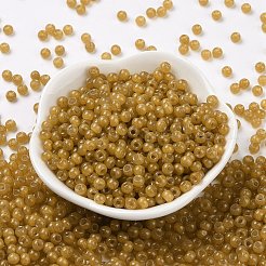 6/0 Imitation Jade Glass Seed Beads&nbsp;SEED-T006-04A-02