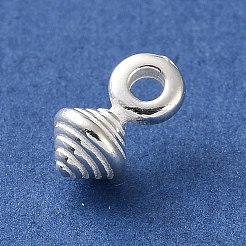 925 Sterling Silver Spiral Shape Charms&nbsp;STER-H118-02S
