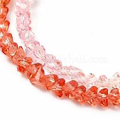 Transparent Glass Bead Strands&nbsp;GLAA-H023-02K