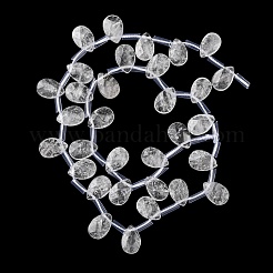 Natural Quartz Crystal Beads Strands&nbsp;G-L654-K01-01