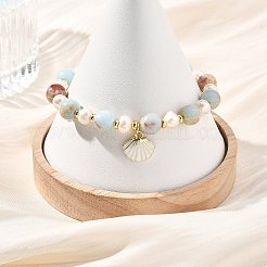Alloy Enamel Charm Bracelets&nbsp;BJEW-JB13952