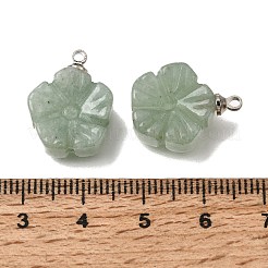 Natural Green Aventurine Pendants&nbsp;GG-CBA487A-01P-04