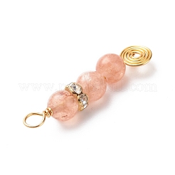 Natural Mixed Gemstone Pendants&nbsp;PALLOY-JF01890
