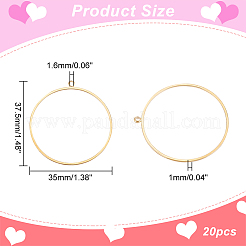 20Pcs Brass Pendants&nbsp;KK-DC0001-69