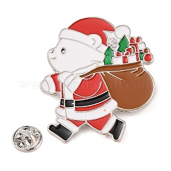 Christmas Theme Enamel Pins&nbsp;JEWB-S027-01A