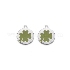 Brass Enamel Charms&nbsp;KK-S356-669P-NF