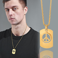 201 Stainless Steel Pendant Necklaces&nbsp;FS-WG18F67-01