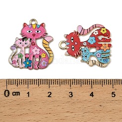 Alloy Enamel Pendants&nbsp;X-FIND-I064-03G-03
