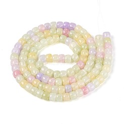 Baking Paint Crackle Glass Beads Strands&nbsp;DGLA-N019-02A-05