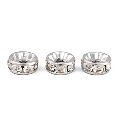 304 Stainless Steel Rhinestone Spacer Beads&nbsp;STAS-N133-02B-01P