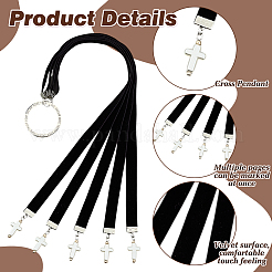10Pcs 2 Styles Velvet Ribbon Bookmark&nbsp;AJEW-ME00002