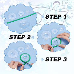 8Pcs 4 Style Transparent Acrylic Clay Tool&nbsp;TACR-PH0001-62