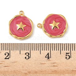 304 Stainless Steel Enamel Charms&nbsp;STAS-U057-14G-03