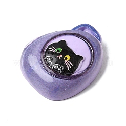 Opaque Resin Cabochons&nbsp;RESI-B038-02