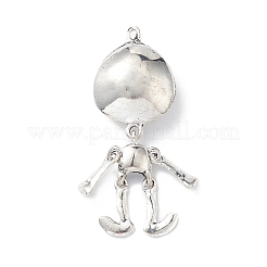 Halloween Tibetan Style Alloy Big Pendants&nbsp;FIND-C029-01B-AS
