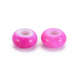Baking Paint Opaque European Acrylic Beads&nbsp;MACR-S308-18