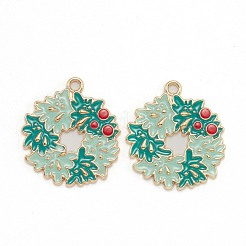 Alloy Enamel Pendants&nbsp;X-ENAM-E569-14