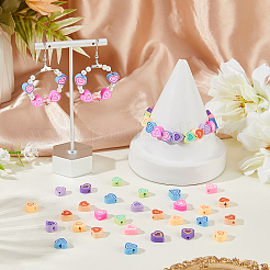 200Pcs Handmade Polymer Clay Beads&nbsp;CLAY-PA0001-18