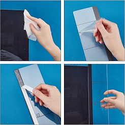 2Pcs 2 Style Acrylic Adhesive Multi Memo Board&nbsp;AJEW-GF0003-72