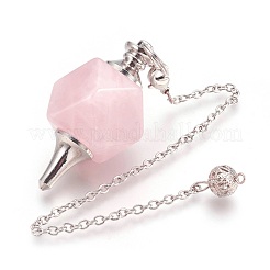 Natural Gemstone Dowsing Pendulums&nbsp;KK-F756-07